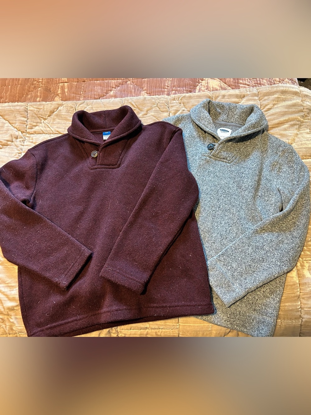 Boy’s Bundle of Classic Shawl Collar Sweaters | Size Medium [8]